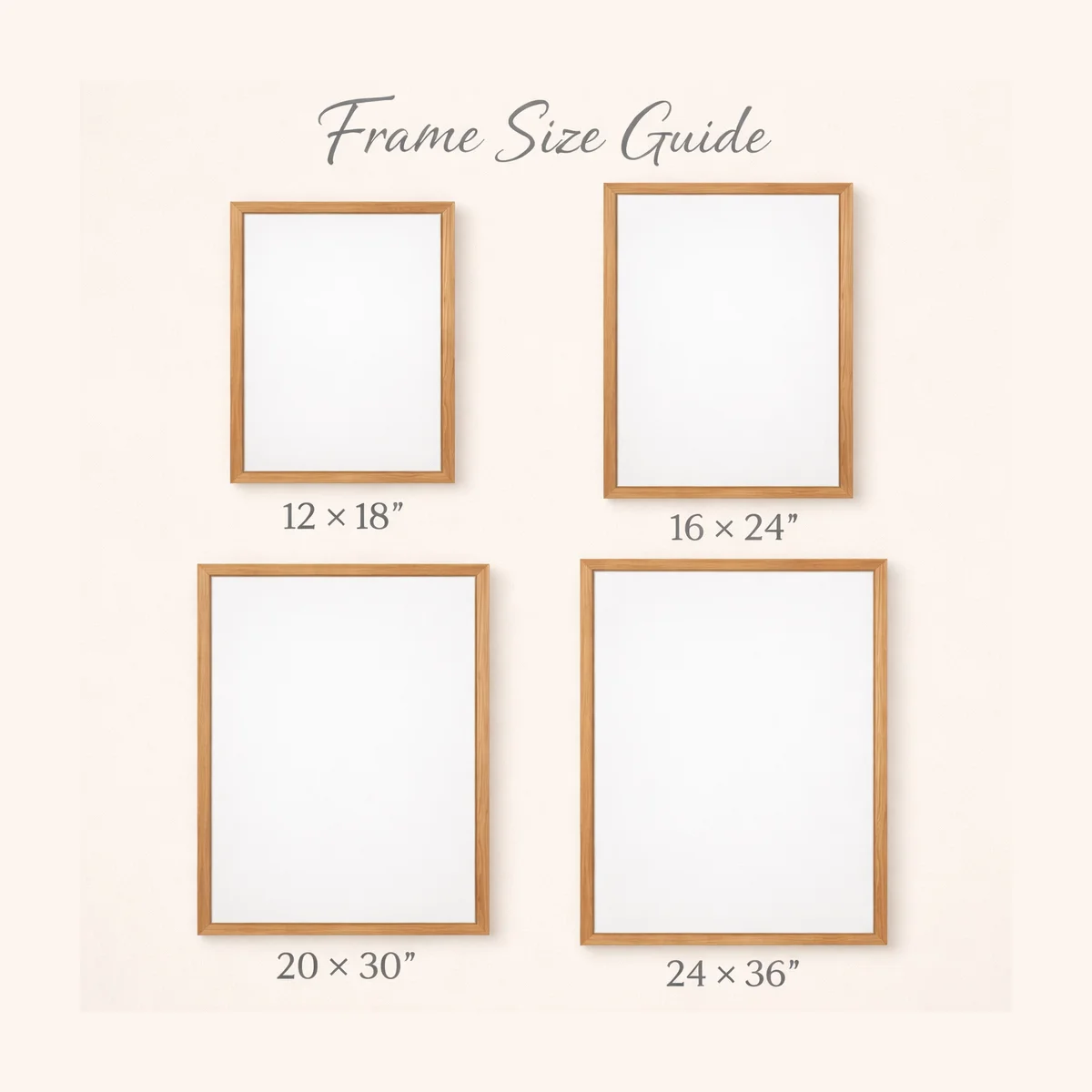 frame-size-guide frame-size-guide for wall art