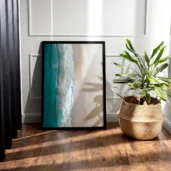 Shoreline Serenity, Poster, Wall Art