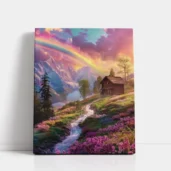 Colors of a New Dawn paint by numbers for adults DIY painting kit