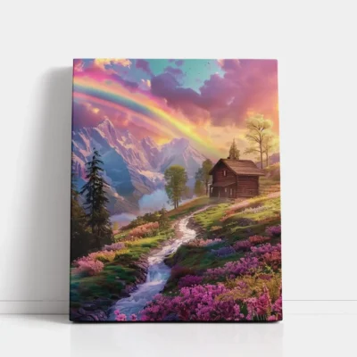 Colors of a New Dawn paint by numbers for adults DIY painting kit