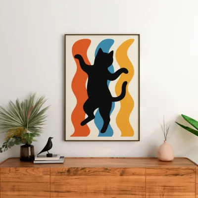 playful-cat-poster-for-home