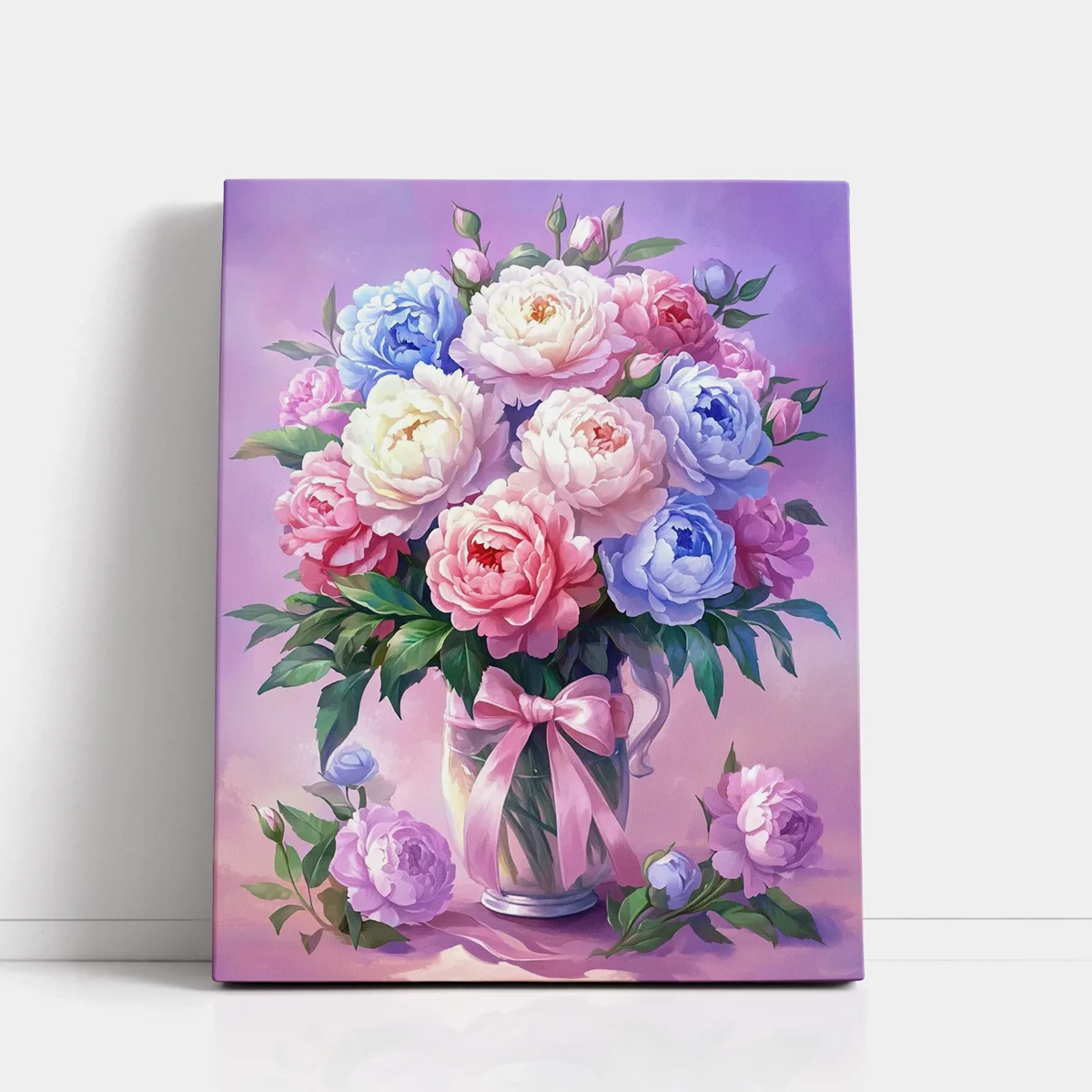 Pastel-Peonies-in-Glass-Vase-1 Pastel Peonies in Glass Vase paint by numbers for adults DIY painting kit