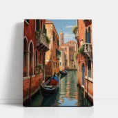 Quiet Waters of Venice paint by numbers for adults DIY painting kit