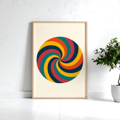 midcentury-modern-swirl-wall-art