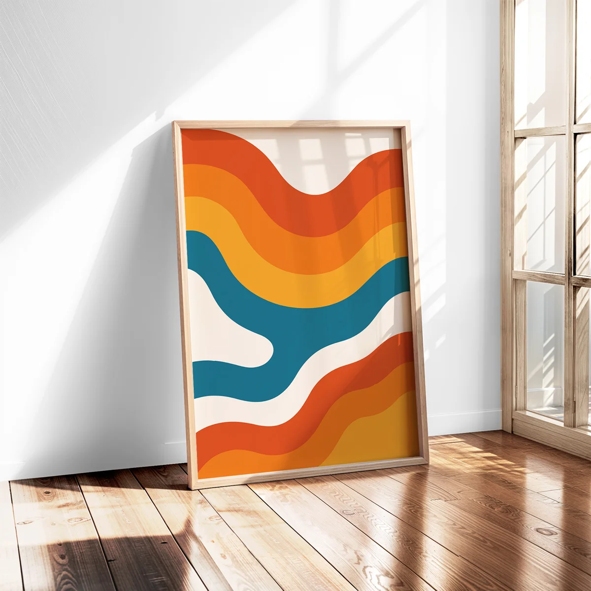 Retro-Wave-Flow-Poster-3 abstract-retro-flow-art-print