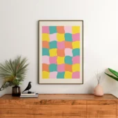 abstract-grid-design-wall-art