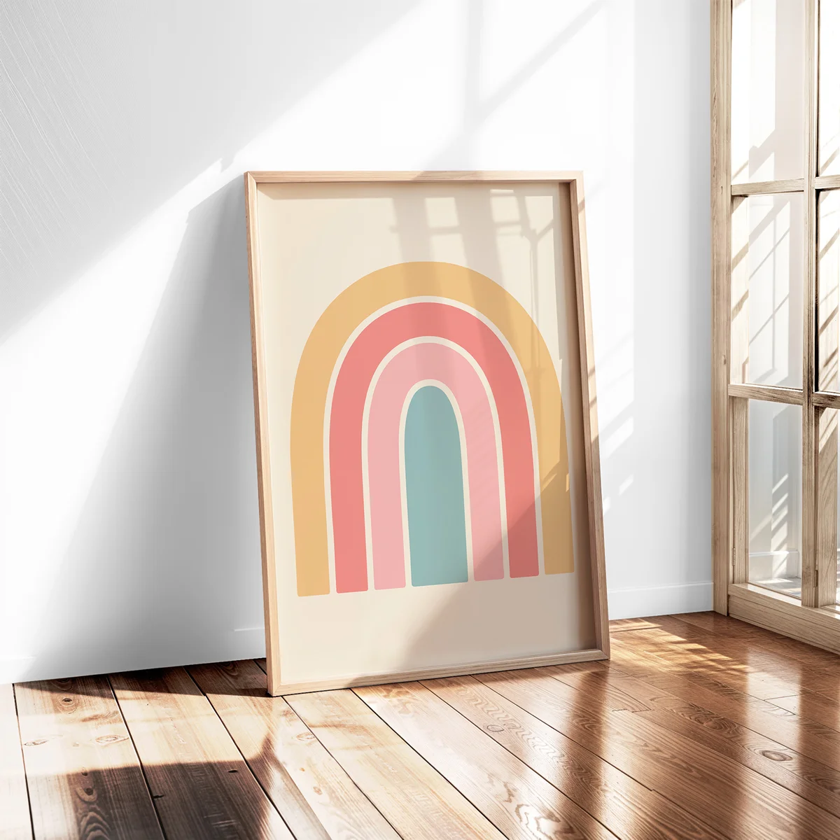 Soft-Rainbow-Arch-Poster-3 modern-scandi-rainbow-wall-art