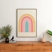 pastel-rainbow-poster-home-decor