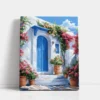 The Blue Door of Paradise Paint By Numbers For Adults