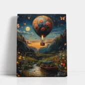 The Garden in the Sky paint by numbers for adults DIY painting kit