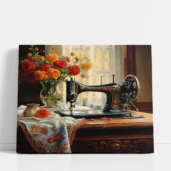 Threads of Timeless Beauty paint by numbers for adults DIY painting kit