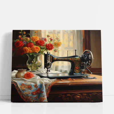 Threads of Timeless Beauty paint by numbers for adults DIY painting kit