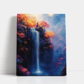 Whispers of Water Fall paint by numbers for adults DIY painting kit