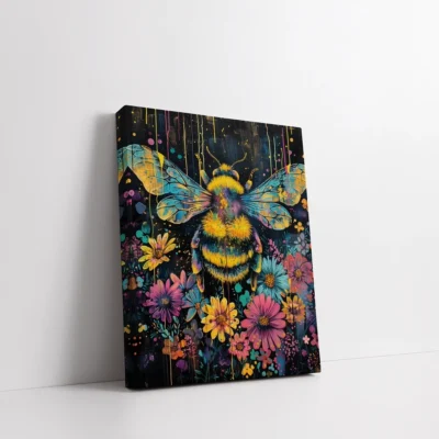 Blooming Bumblebee Paint By Numbers For Adults