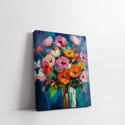Colorful Floral Bouquet Paint By Numbers For Adults