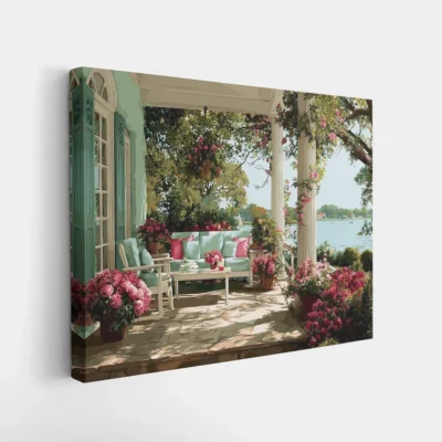 Garden Porch Retreat Paint By Numbers For Adults