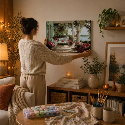 Garden Porch Retreat Paint By Numbers For Adults