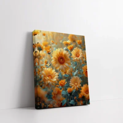 Golden Bloom Garden Paint By Numbers For Adults