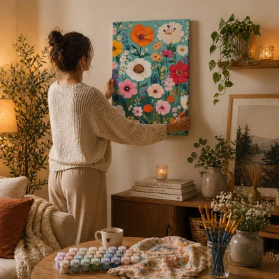 Wildflower Harmony Paint By Numbers For Adults