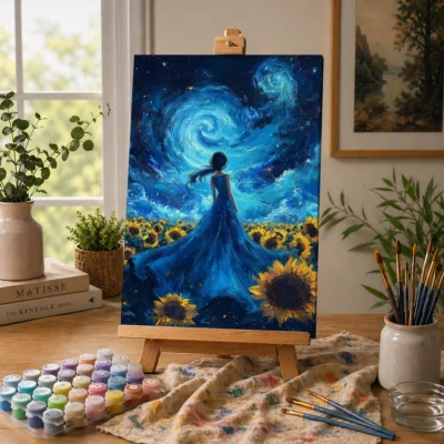 Her Midnight Garden Paint By Numbers For Adults