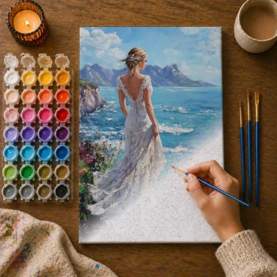 Her Ocean Vow Paint By Numbers For Adults