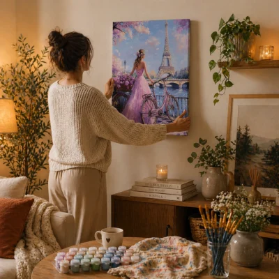 Paris, Her Fairytale Paint By Numbers For Adults