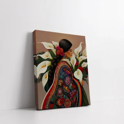Strength Woven in Bloom Paint By Numbers For Adults