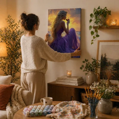 The Woman Who Chose Herself Paint By Numbers For Adults