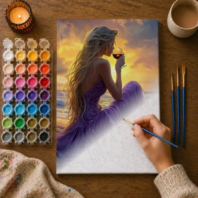 The Woman Who Chose Herself Paint By Numbers For Adults