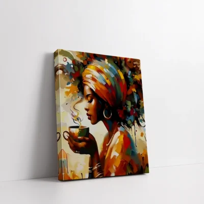 Her Morning, Her Magic Paint By Numbers For Adults