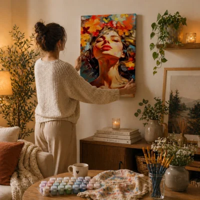 She Blooms Without Permission Paint By Numbers For Adults