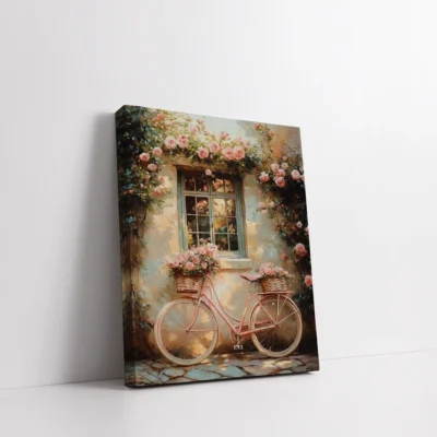 The Rose Bicycle Cottage Paint By Numbers For Adults